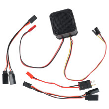 Simulador de sonido de motor para coche RC, sonidos de motor incorporados y sonidos de alarma con tecnología SGS Dispositivo de efectos de sonido