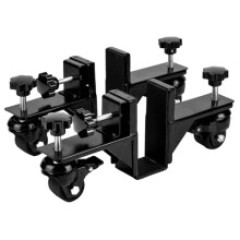 Adjustable door roller tool – lifter with swivel wheels, 227 kg, for 25–60 mm doors