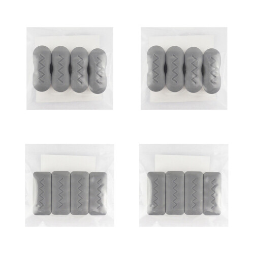 4pcs Bathroom Toilet Seat Boosters Pad-Square Increase height 2