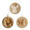 Handmade Nativity Scene Felted Craft Set With-Three people 2