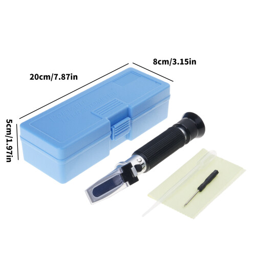 Réfractomètre de salinité pour Aquariums d'eau de mer, mesure 2