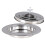304 Stainless Steels Religious Ceremony Plate Stackable Design 1