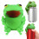 Creative Frogs Shape Beverages Lid Waterproof Silicones Seal For 2