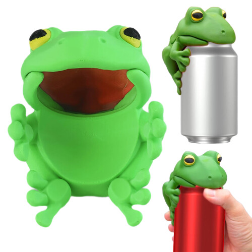Creative Frogs Shape Beverages Lid Waterproof Silicones Seal For 1