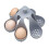Dense four Oocyte Owner Cooker Stand With Drain-6 egg holders 1