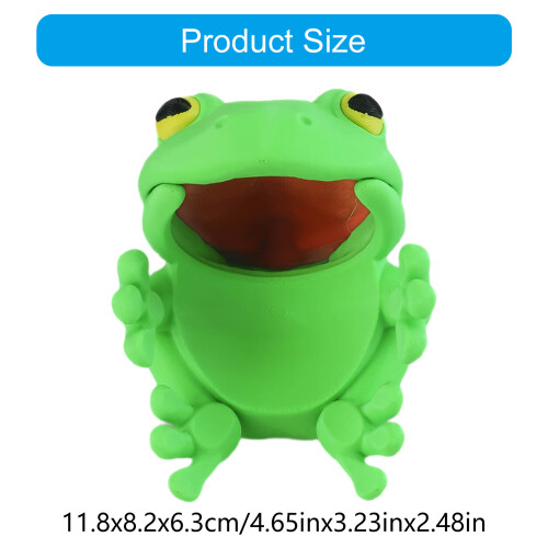 Creative Frogs Shape Beverages Lid Waterproof Silicones Seal For 2