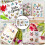 500Pcs Butterfly Flower Sticker Rolls Butterfly Giftwrap Decal 6
