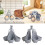 Safety Oven Safe Oocyte Owner Stand For Kitchen-6 egg holders 2