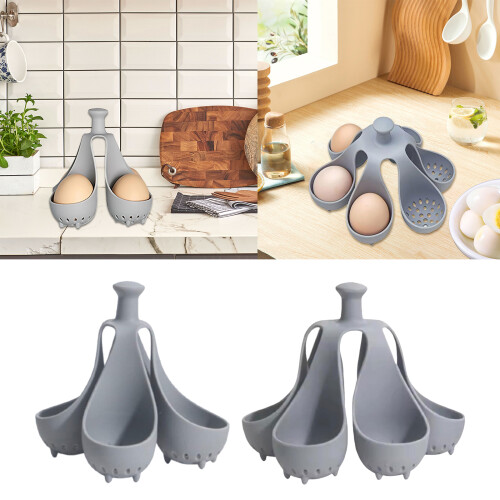 Dense four Oocyte Owner Cooker Stand With Drain-6 egg holders 1