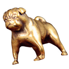 Traditionele bronzen Franse Rottweiler decoratie-Magische strijd