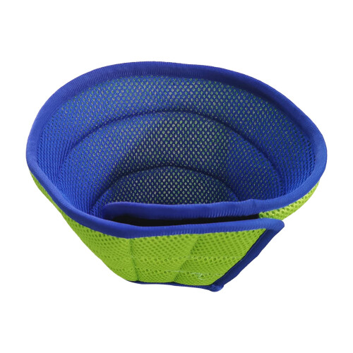 Light, soft pet collar, Elizabethan collar for protective cone after adjustable wound collar