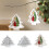 Christmas Craft Elastomer Cast Snowfigure Tree Plan Recycelbares 2