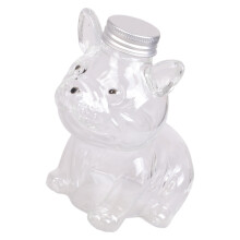 Pot de friandises transparent pour animaux de compagnie,-Type b