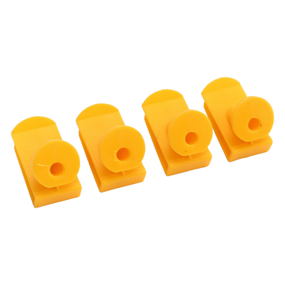 8Pcs Engine Base Screw Clips For Smart Fortwo W450/W451 Yellow 4971369521375
