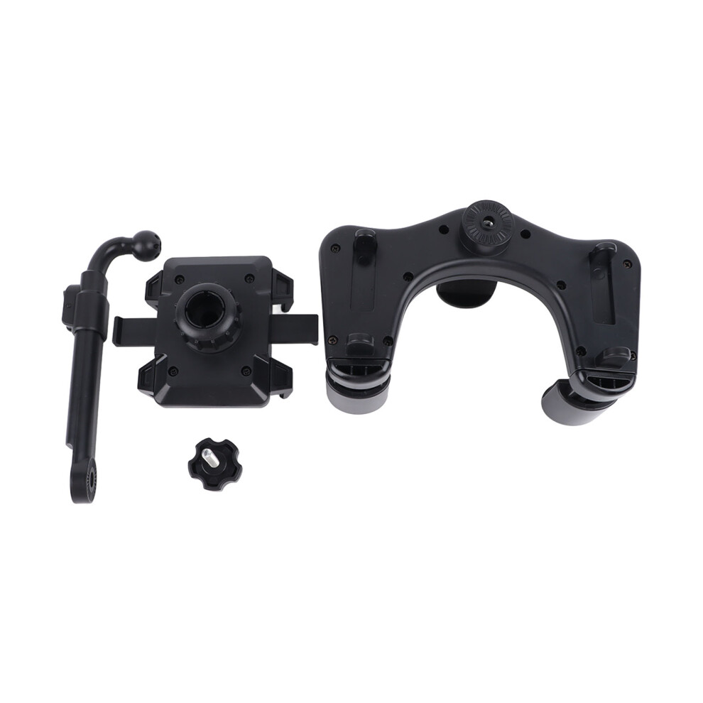 Car Rearview Mirror Phone Holder, Adjustable 360 Rotation, Retractable Mount 8081375832856