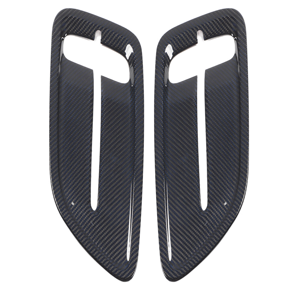 Real Carbon Fiber, Engine Hood Vent Cover, 3K Carbon Fiber With Epoxy Coating For Enhanced Aerodynamics And Seamless Fit, Replacement For Kia Stinger 9190834554952