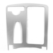 Slitesterkt pyntedeksel for midtkonsoll, ripebestandig konsollbeskyttelse i premium ABS-materiale for Benz C-klasse W204 2007-2014, midtkonsoll