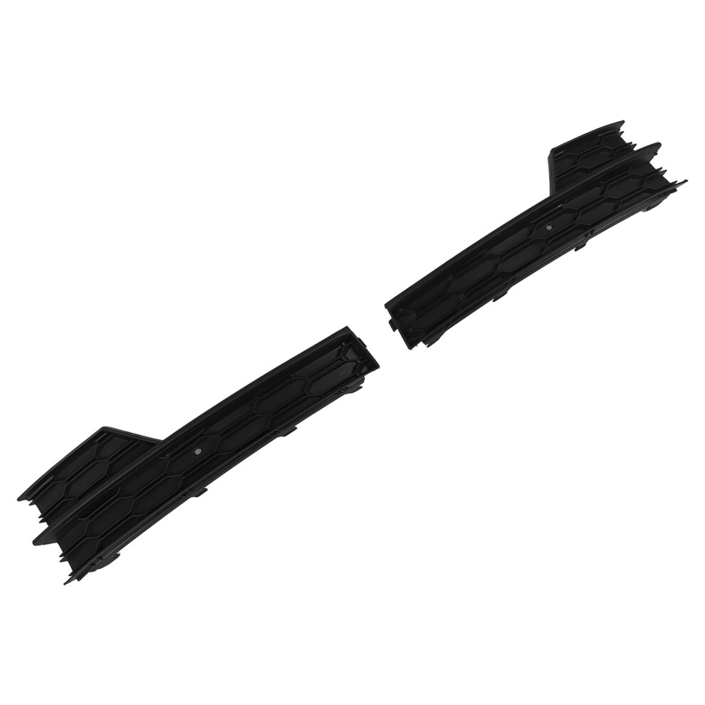 Pair Fog Lamp Grilles For Octavia 5E Facelift 2017-2019 Left Right 3091369300662