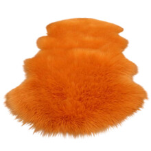 Comfort Carpet Decorative Rug, Faux Fur Area Rug Luxury Soft Faux Sheepskin with Soft Faux Suede Backing, Plush and Shaggy Multi-Use for Living Room S