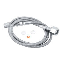 Hochdruck-CO2-Verlängerungsschlauch (60 Zoll) mit Schnellkupplungen, Edelstahl, für Heimgetränkemaschinen, lange Lebensdauer, robust