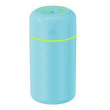Stille ultralyd diffuser for essensiell olje, mini-luftfukter for umiddelbar fuktighetslindring, justerbare dampmoduser for personlig komfort,