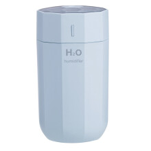 Mini humidificateur portable, humidificateur d'intérieur idéal avec LED, humidificateur de bureau pour chambre de bébé ou bureau, humidificateur