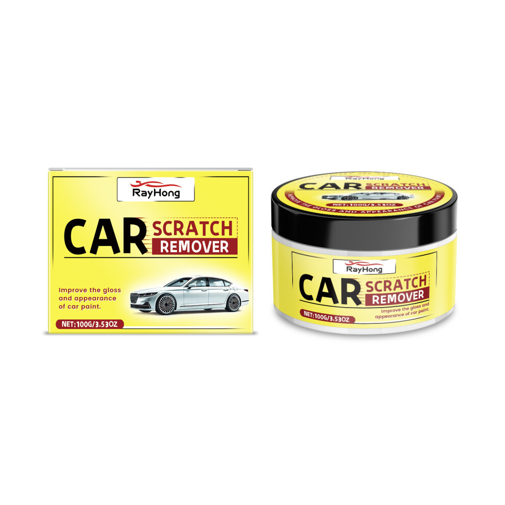 (100G) Car Scratch Repair Wax Car Paint Scratches And Rust Cleaning Wax 6900054937120
