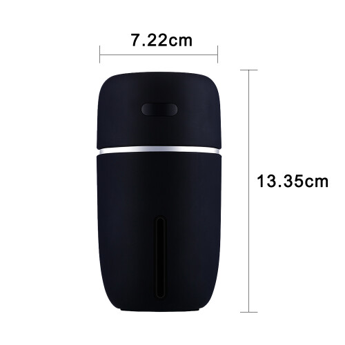 Φορητός διαχύτης αρωματοθεραπείας USB LED με υγρασία εν κινήσει, έξυπνη ασφάλεια, 1