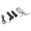 Brushed Motor Speed Controller, Battery Display Throttle Grip With Locking Aluminum Alloy Shell Heat Dissipation Durable Construction Easy 4
