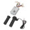 Brushed Motor Speed Controller, Battery Display Throttle Grip With Locking Aluminum Alloy Shell Heat Dissipation Durable Construction Easy 3
