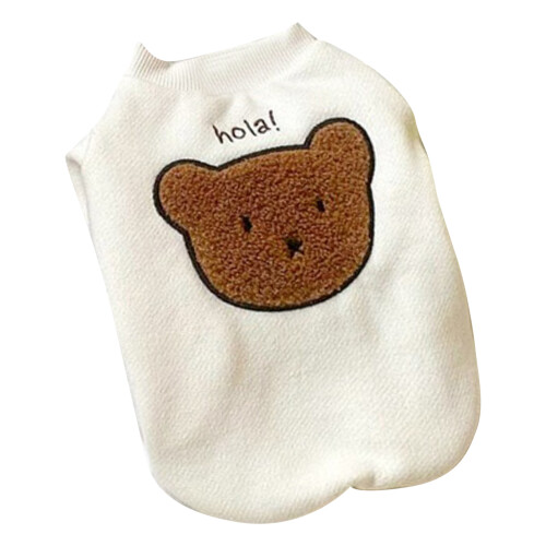 Pet Cat Clothes Winter Warm Polyester Small Dogs S Cute Pattern Apparel