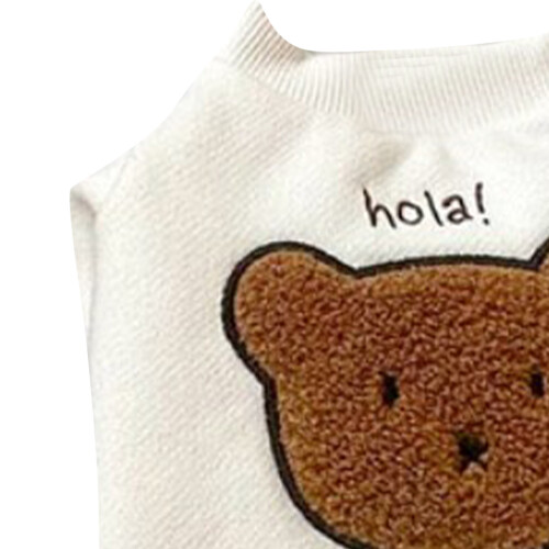 Pet Cat Clothes Winter Warm Polyester Small Dogs S Cute Pattern Apparel 2