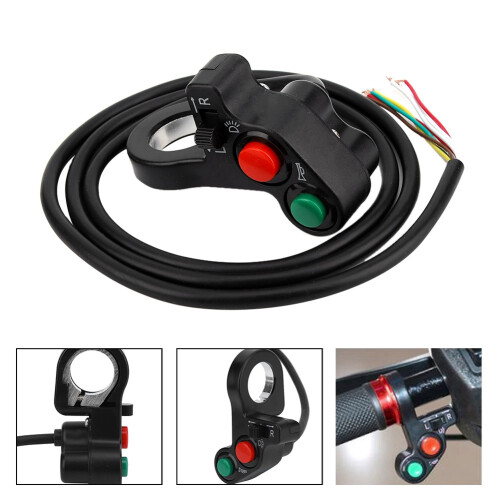 Διακόπτης μοτοσικλέτας αντικατάστασης aftermarket3σε1Κέρατο προβολέαΣετ κουμπιών 2