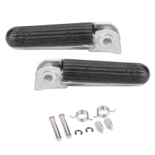 Adatto per Suzuki GSXR1000 Pedane anteriori in lega di alluminio, costruzione resistente, set di staffe per pedane anteriori, facile da installare
