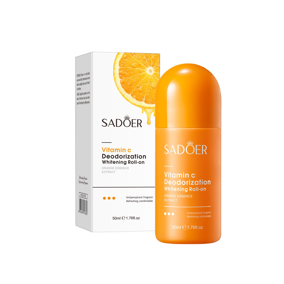 (50ml) Whitening Antiperspirant Roll-On SADOER Underarm Deodorant Roll-on Balls