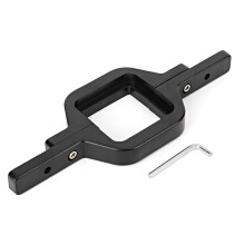 Dual LED Backup Reverse Lights Mounting Bracket Shockproof Universal Aluminum Tow Hitch Easy Installation Off Road Lighting Waterproof Rear Fog