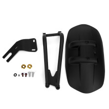 Guardabarros trasero para motocicleta resistente al desgaste, plástico PP de alta calidad y diseño inspirado en una estera de acero al carbono,