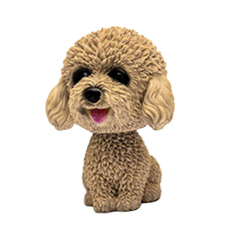 Toy Dog Car Decoration Cartoon Car Ornaments Dashboard Decorations Easy To Move Resin 9365049728638