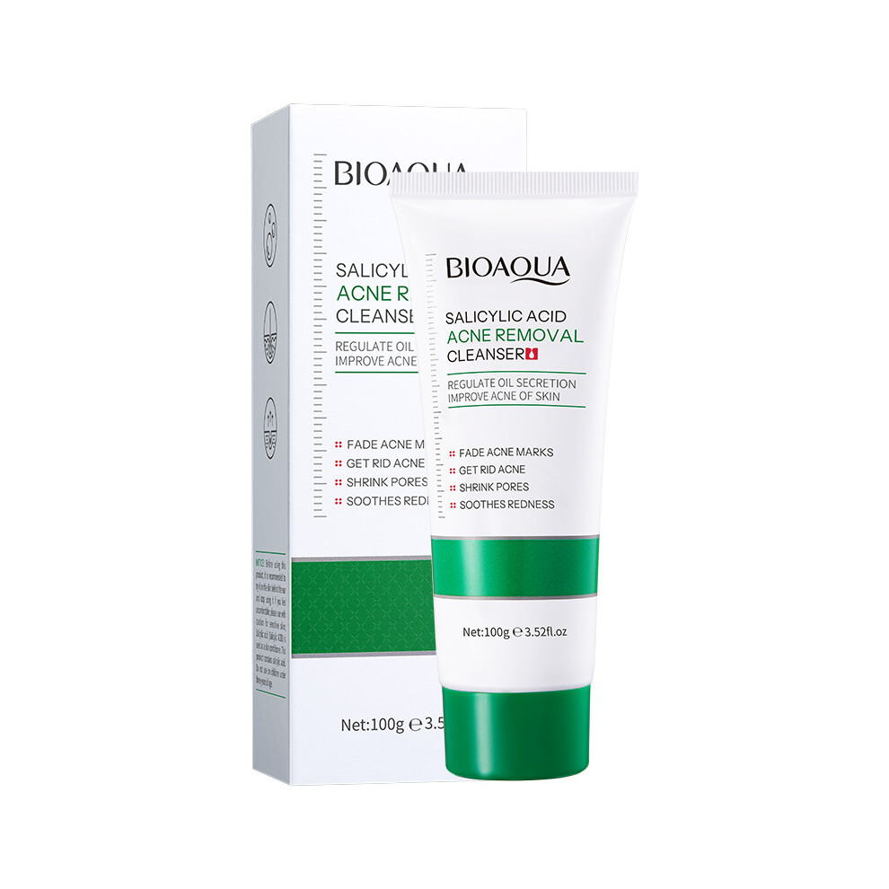 (100g) Facial Cleanser 100g BIOAOUA Deep Cleansing Moisturizing Cleanser