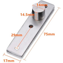 Stainless Steel Construction Heavy Duty Base For Kitchen Cabinets, 360 Degree Rotatable Pivot Hinge Ensures Smooth Operation And Durability For Closet