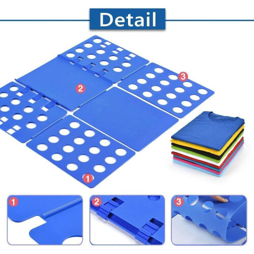 Clothes Folder for Simplified Laundry Solutions, Save Space By Folding To Compact Dimensions, Anti-Aging Composite Material Ensures Reliability 2