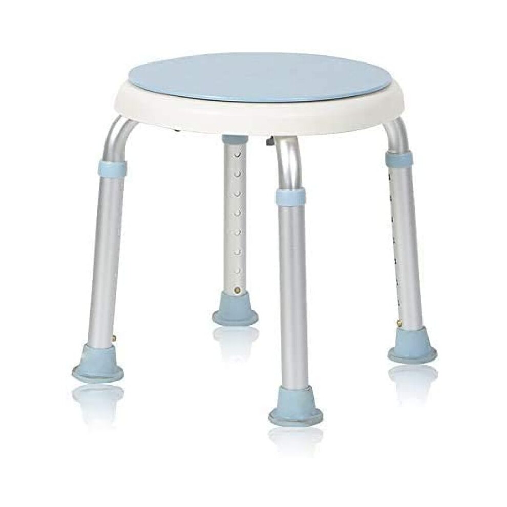 Rotating Shower Stool, Adjustable Swivel Seat for Easy Cleaning, Non-Slip Suction Feet Ensuring Stability in Wet Areas, Ideal for Shower and Tub
