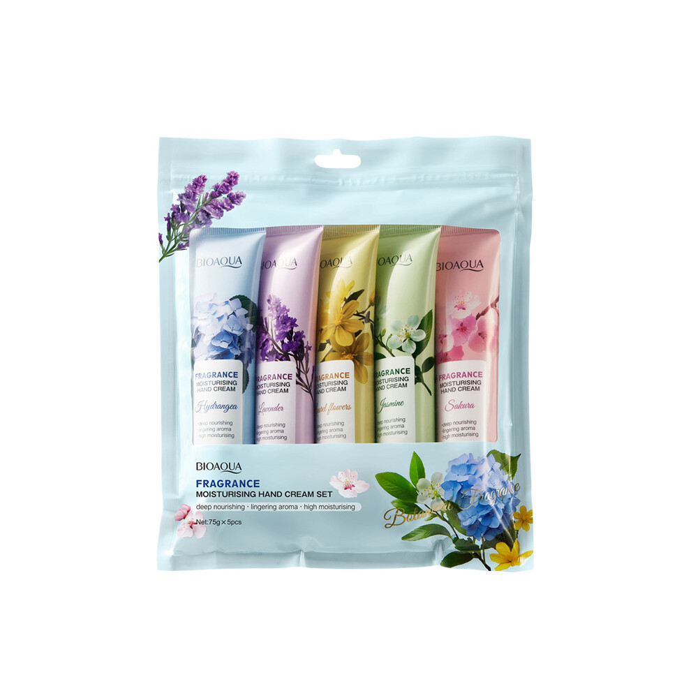 Cream (Set 75G*5) Fragrance Moisturizing Hand Set Bioaoua Autumn And Winter Moisturizing Hand