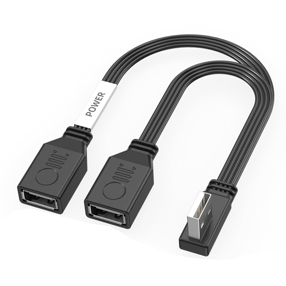 65W Usb2.0 Double Female Usb Splitter Cable 1 Male To 2 Female Power Cord Extension For Computer And Car Ref: 2288 9189345938276