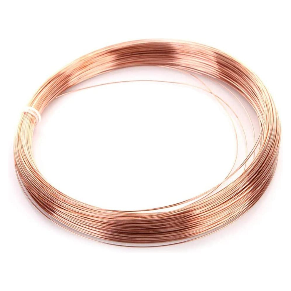 Solid Bare Copper Wire 1.5Mm/1Mm 20M 65.6Ft Conductivity Corrosion Resistant Electrical Wiring 9199774177740