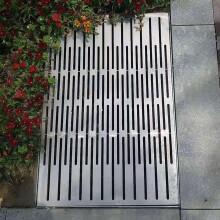 Heavy Duty Outdoor Drainage Grille 60x30cm Detachable Mesh Cover For Garage And Courtyard Ditch Protector
