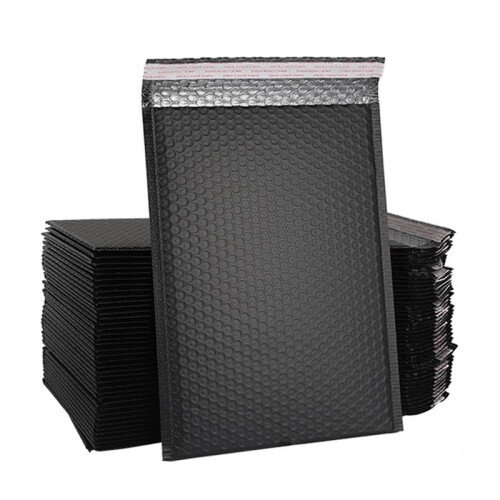 30 Pieces Padded Envelopes, Bubble Mailers, Black 13*18Cm