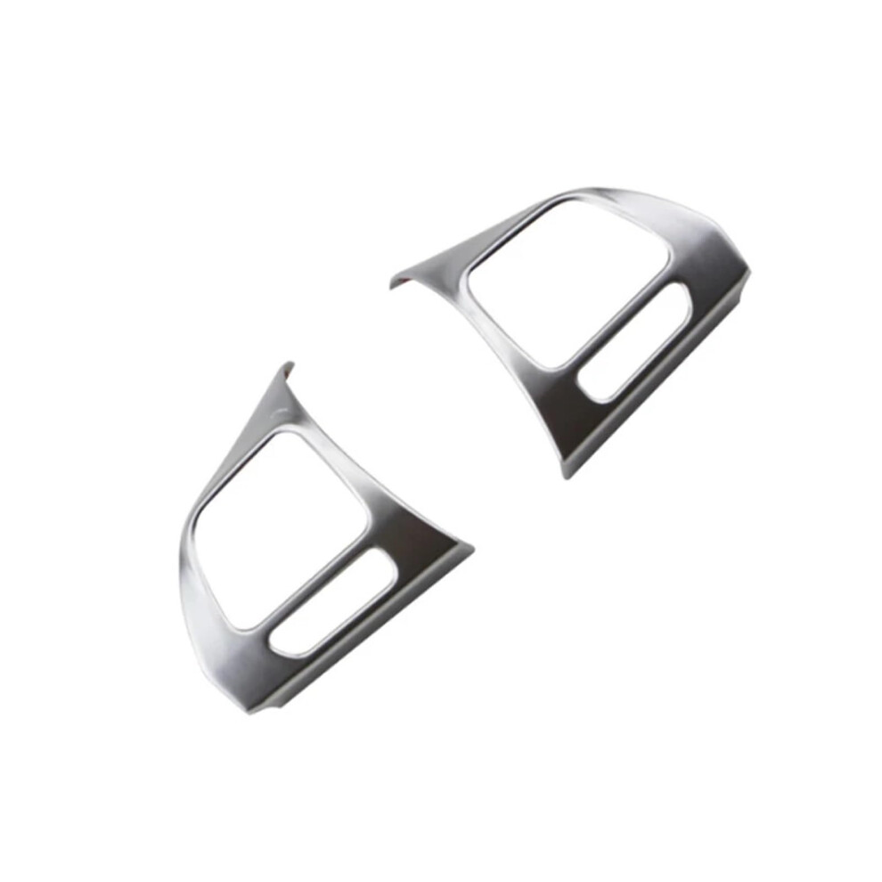 Car Steering Wheel Switch Panel Sequins Trim Sticker For Vw Golf Mk6 Passat B7 Cc Eos Tiguan Jetta Caddy Silver 9426802241105