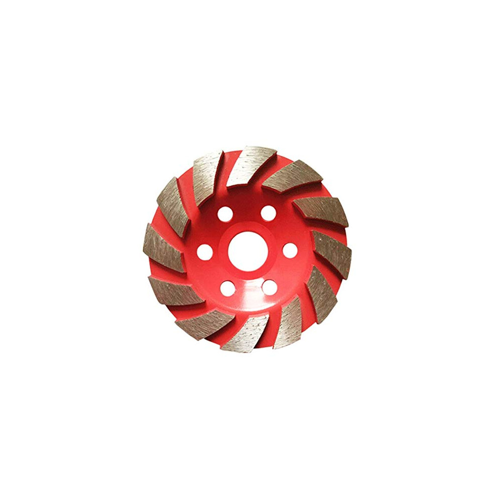 Grinding Wheel 125Mm Diamond Grind Cup Segment Disc For Angle Grinder Accessory 37Md, 105Mm Size, Durable Concrete Cutting Tool 9174973514084