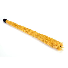 Saxophone cleaning brush, fiber cleaning pad saver cleaner maintenance tool brush for tenor saxophone, yellow, yellow